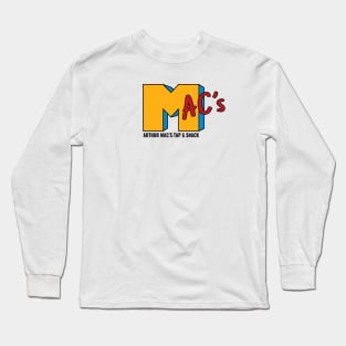 Arthur MAC's TV OG White Long Sleeve T-Shirt